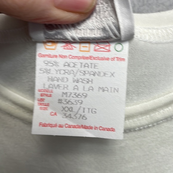 Vintage Off White Tank by Marallis - Picture 3 of 4